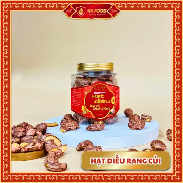 Hạt Điều Rang Củi Tẩm Muối Hafood