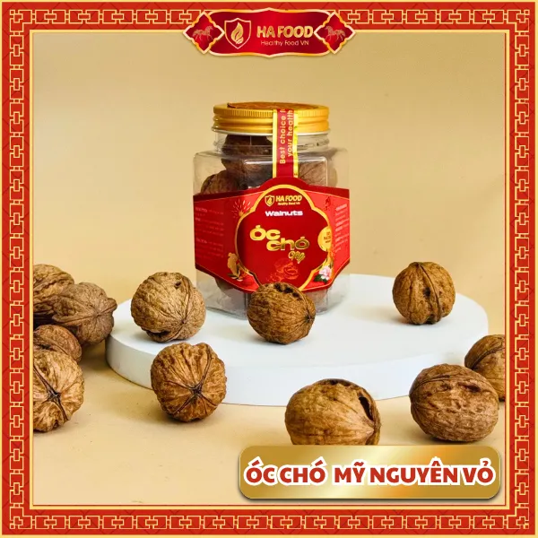 Hạt Óc Chó Nguyên Vỏ Hafood