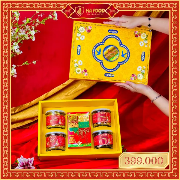 Hoàng Kim Phúc Lộc 1 - Hộp quà tết Hafood 2026