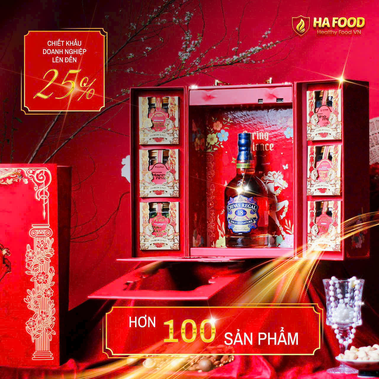 Set Quà Tết Sắc Xuân Phi Mã 2 