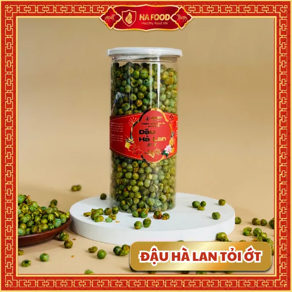 Đậu Hà Lan Vị Tỏi Ớt Hafood | Quà Tết Dinh Dưỡng – Hương Vị Tinh Tế 