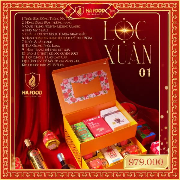 Lộc Xuân 1 - Hộp quà Tết Hafood 2026