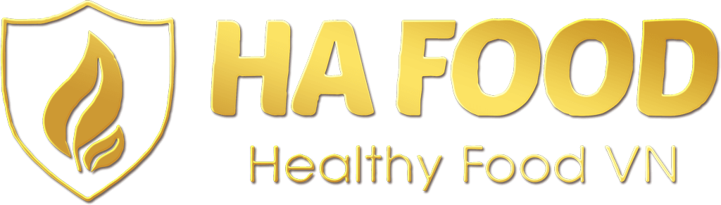 Logo HaFood tròn đỏ