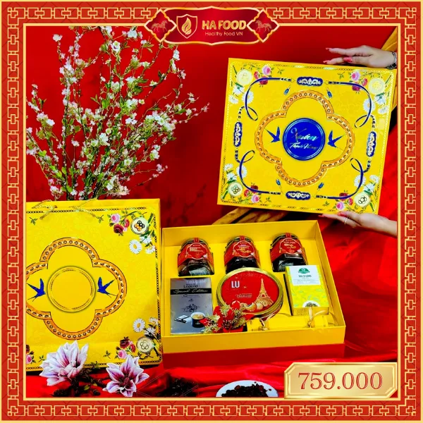 Phát Tài Phát Lộc 3 - Hộp quà Tết Hafood 2026