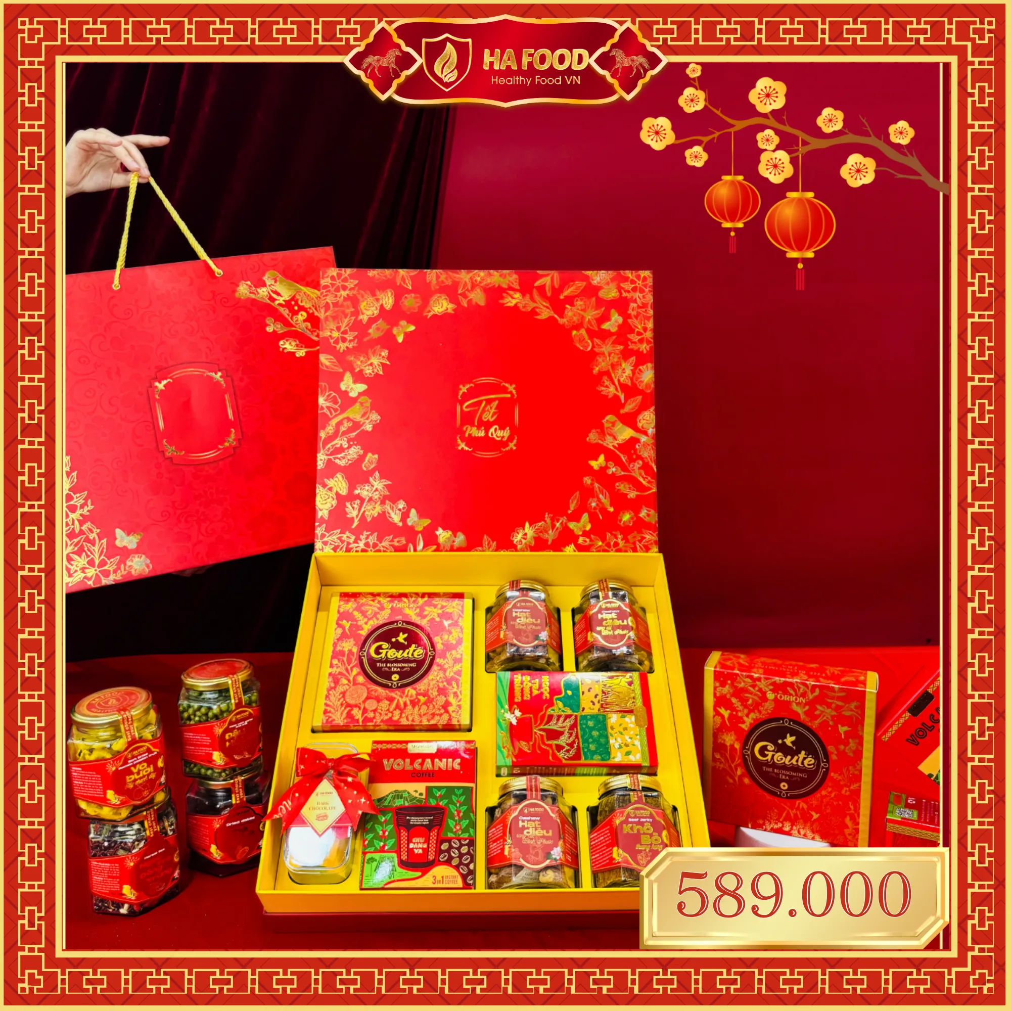 Thịnh Hoa Xuân 2 - Hộp quà tết Hafood 2026