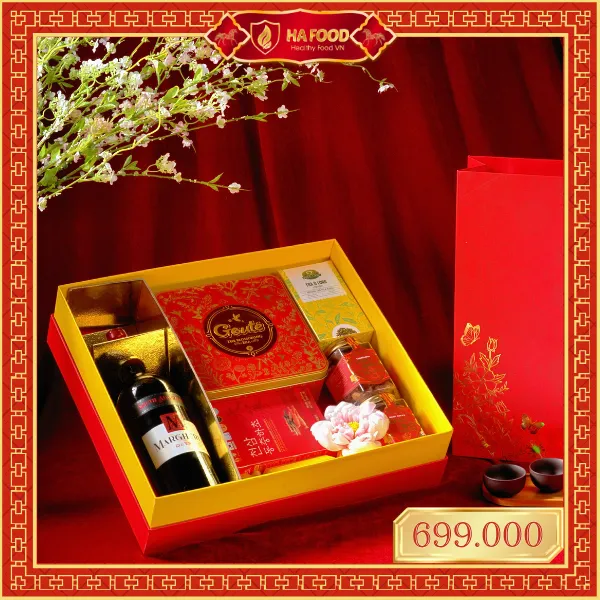 Thịnh Hoa Xuân 6 - Hộp quà tết Hafood 2026