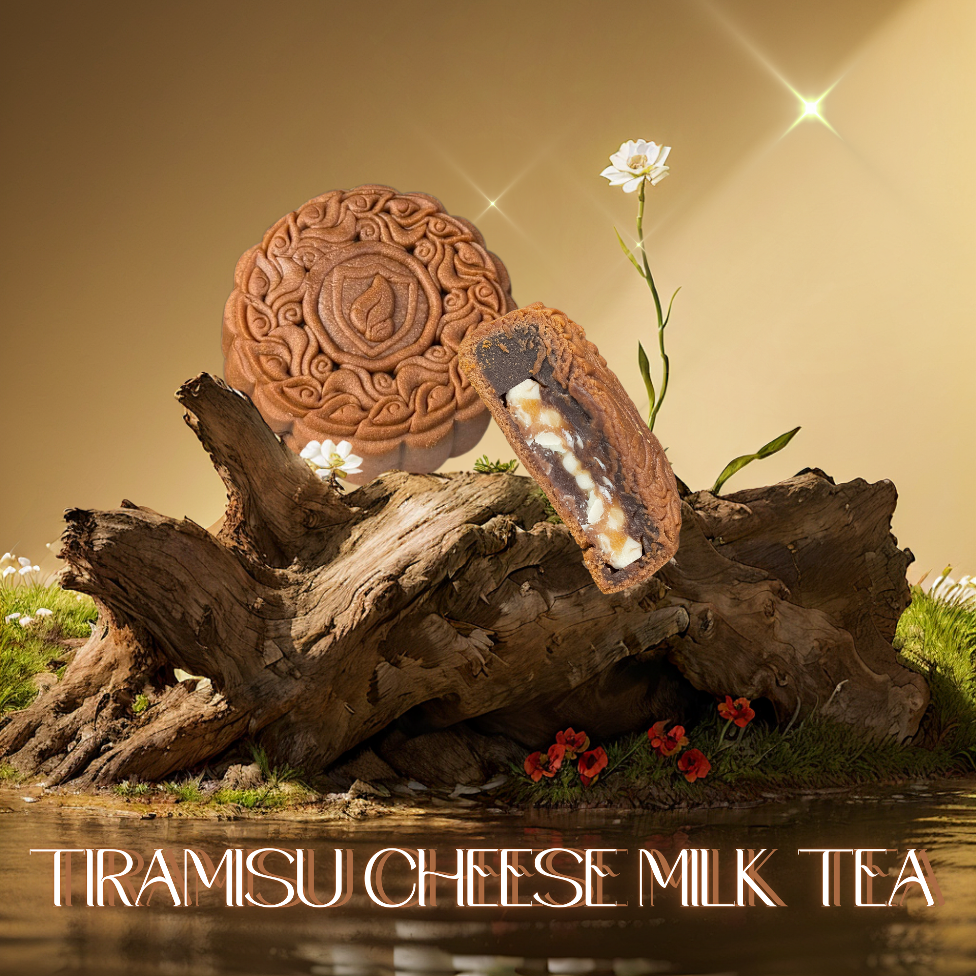 TIRAMISU CHEESE MILK TEA