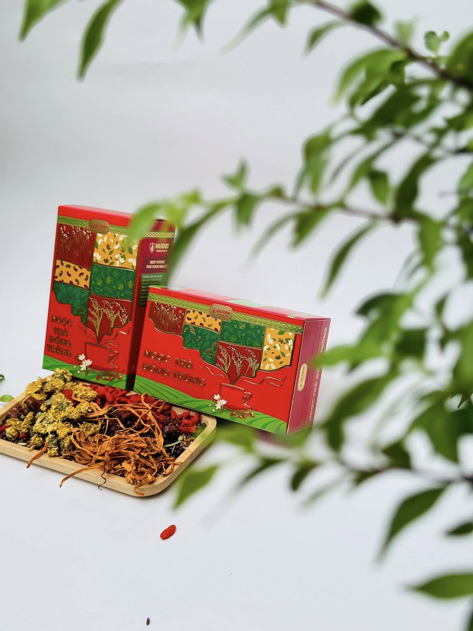 Trà Gạo Lứt Thảo Mộc Đông Trùng