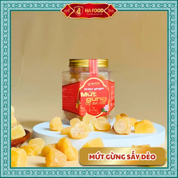 Gừng Hafood Sấy Dẻo