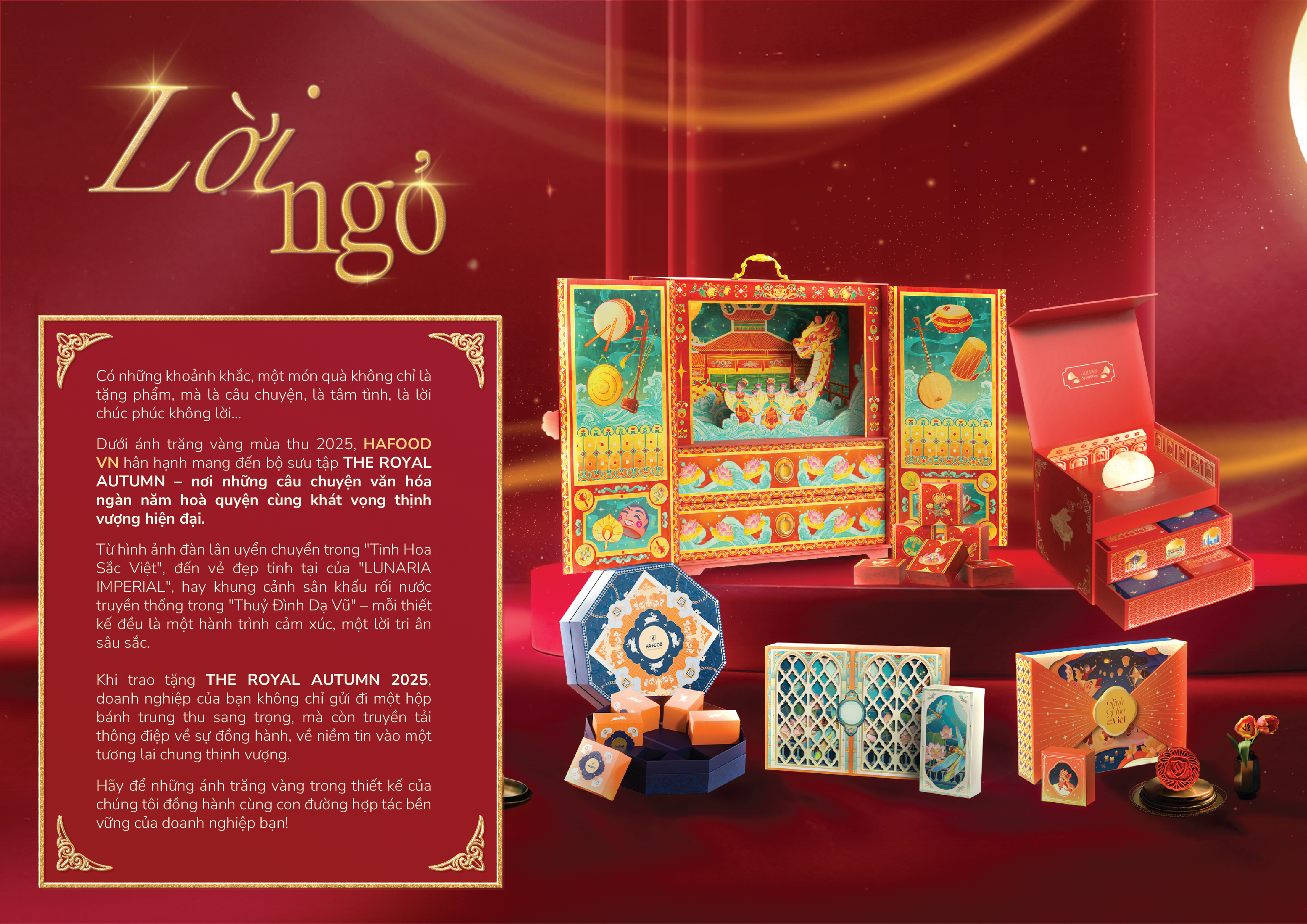 Hafood Ra Mắt Bộ Sưu Tập Quà Tặng Trung Thu Doanh Nghiệp – Sang Trọng & Đậm Tinh Hoa Việt