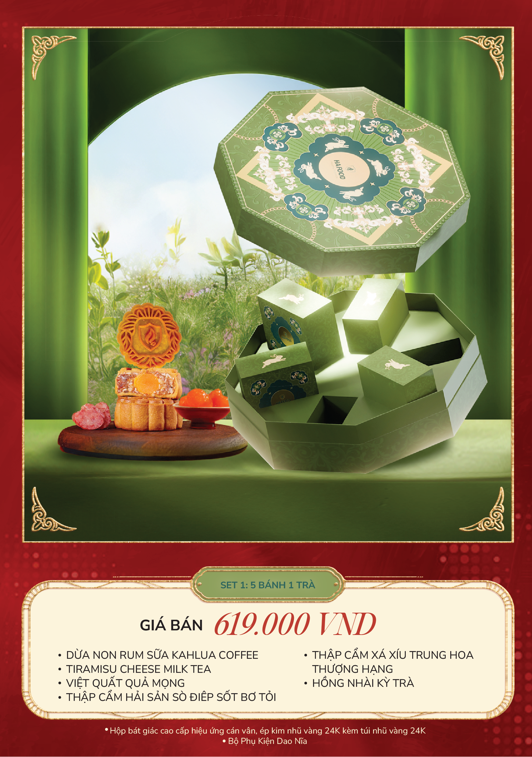 TRĂNG VÀNG HOÀNG KIM GUCCI_SET 1